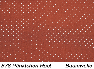 B78 Pünktchen Rost