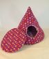 Preview: Kuscheltipi lila Blümchen 2