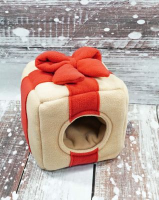 Kuschelwürfel Geschenk Camel-Rot 1