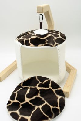 Schaukeltonne Fellimitat "Giraffe"