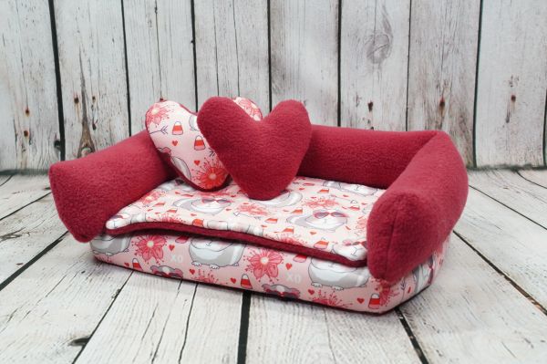 Kuschelsofa "Herzschweinchen"