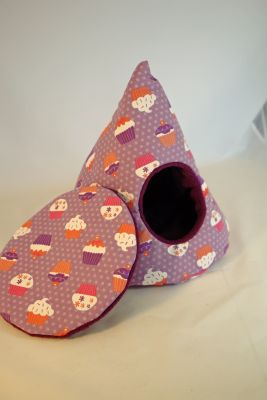 Kuschelsachen Meerschweinchen Kuscheltipi Muffin 3