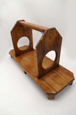 Kuschelrollengestell braun 1