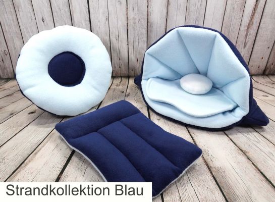 Strandkollektion Blau