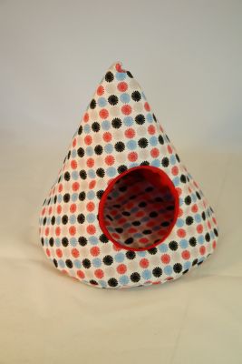 Kuschelsachen Kuscheltipi Tupfen 1