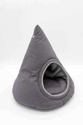 Kuscheltipi Uni Grau 1