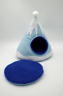 Kuscheltipi Winter blau 4