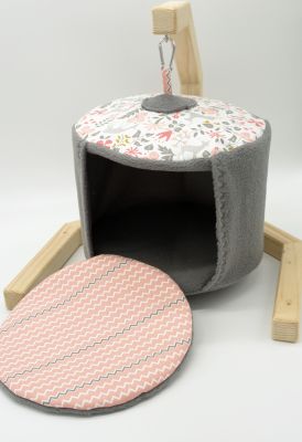 Schaukeltonne "rosa Wald"