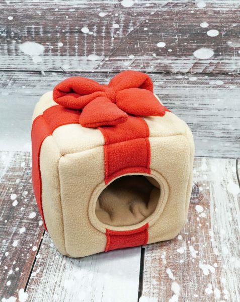 Kuschelwürfel Geschenk Camel-Rot 1