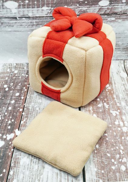 Kuschelwürfel Geschenk Camel-Rot 2