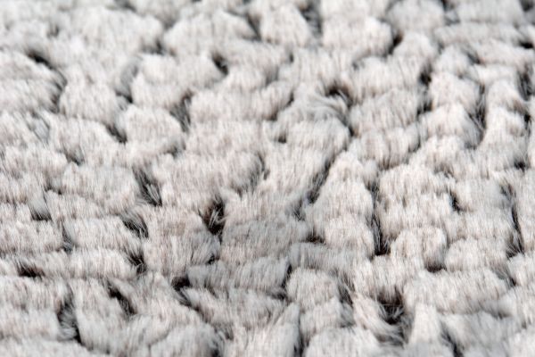 Flausch Hängematte Fell silber braun 2