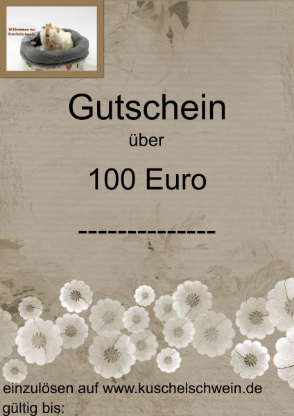 Gutschein 100 Euro