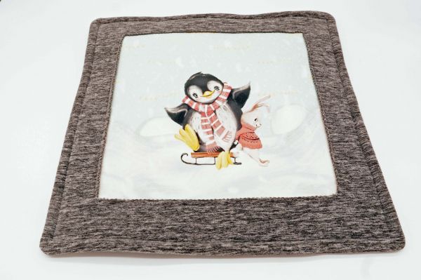 Urindichte Kuscheldecke Pinguin 1