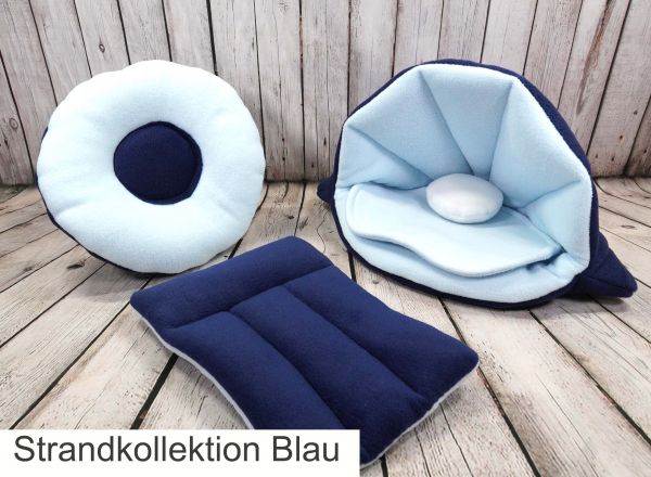 Strandkollektion Blau