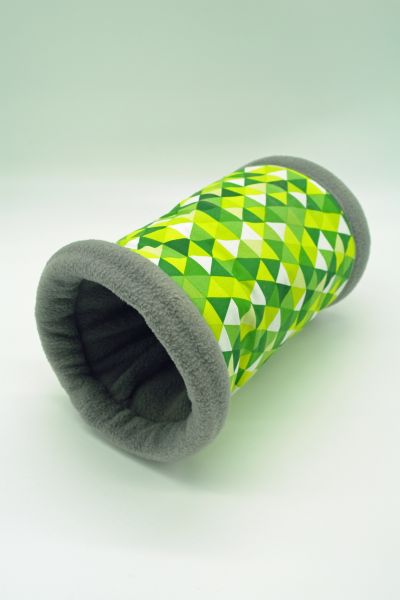 Kuschelrolle Triangel grün 1