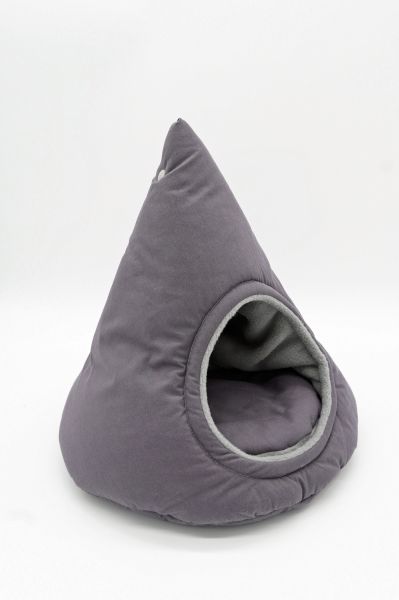 Kuscheltipi Uni Grau 1