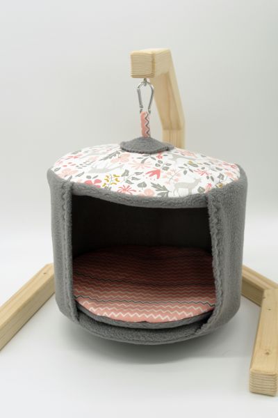 Schaukeltonne "rosa Wald"